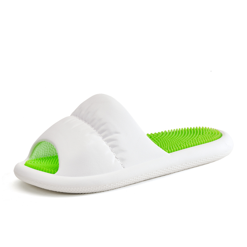 Design Women's Slippers Comfortable Lightweight EVA Slides For Home Fashion Gifts Sandals Acupressure Massage Slippers Non Slip Solid Slide 8858B - view 8