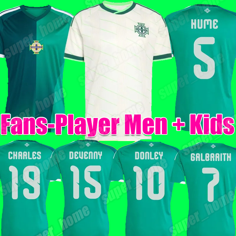 Northern Ireland jersey 2026 World Cup Mens Home away uniform Fans player soccer jerseys men kids set football shirts home green away white top kit