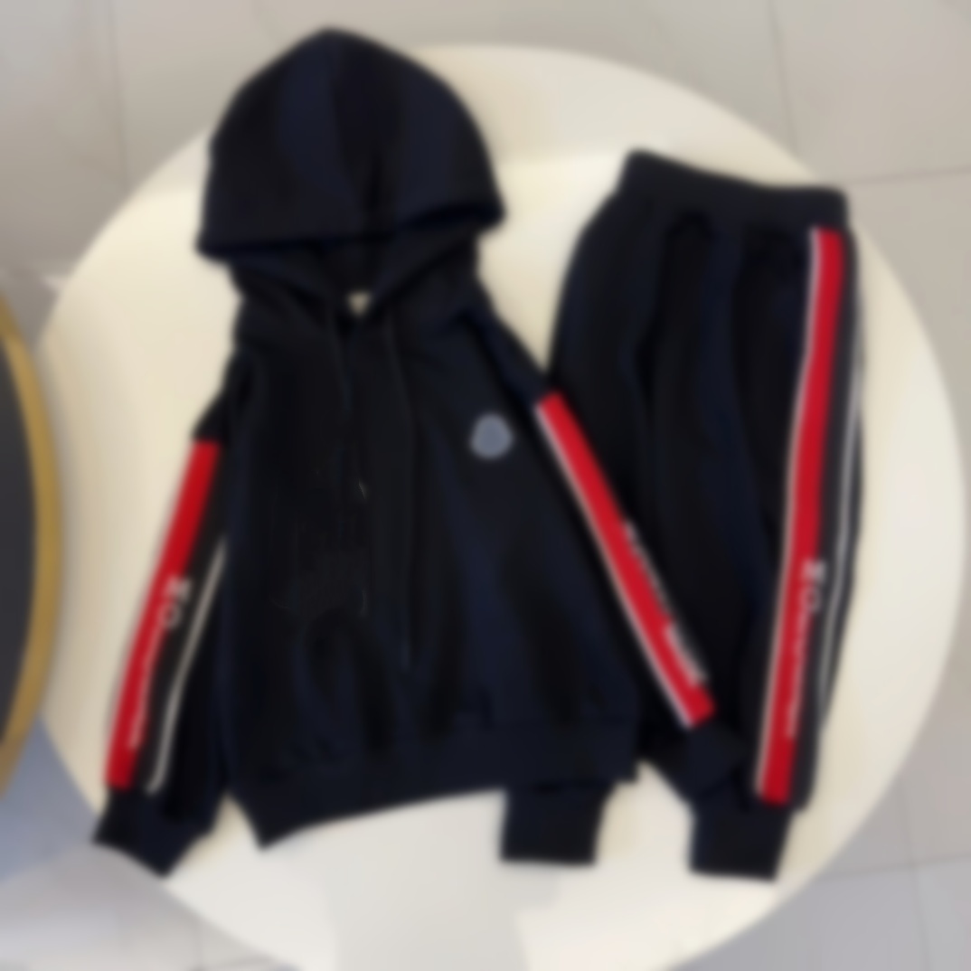 girl boy hoodies tracksuits kid hood sets kids designer clothes baby hooded tracksuit Long sleeved 100% cotton with letters school girl boy sets boy clothe gift