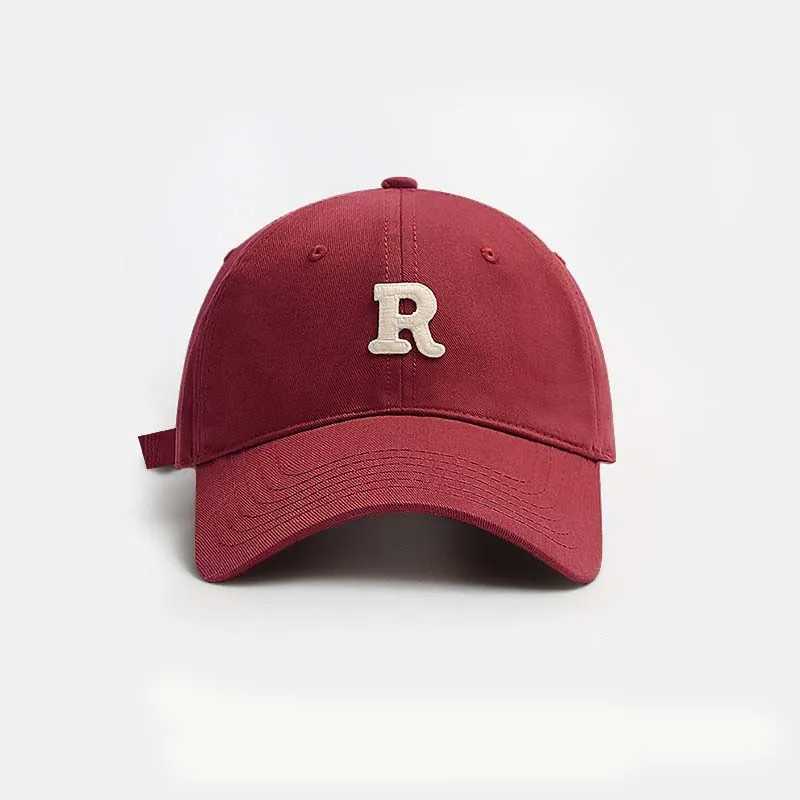 Vintage Letter Embroidered Baseball Trendy Peaked Hat Outdoor Sun Protection For Men And Women M260327