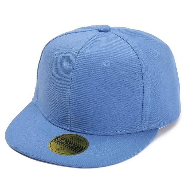 Color-Blocked Flat-Brim Baseball Versatile Sunshade and Sun Protection Hat Outdoor Fashion Unisex Street Hip-Hop Hat M260327