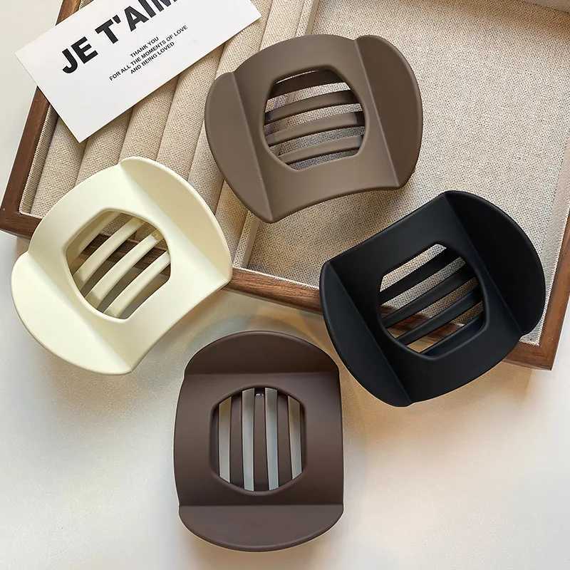 Newest Flat Hair Clip Claws Hair Accessories Korean Style French Womens Crab Hair Clip Leopard Hair Clip Top Simple Headpiece H260328