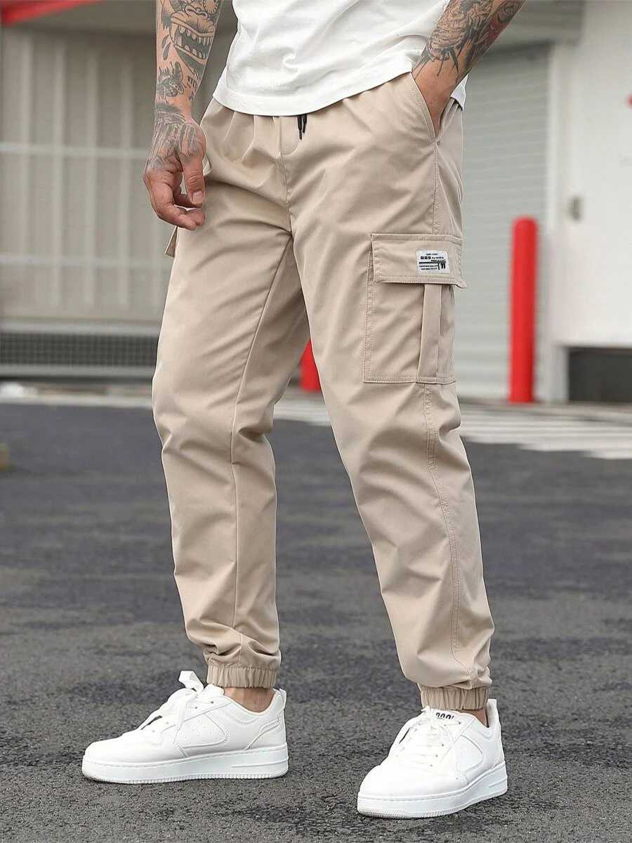 Mens American-style work pants suitable for spring and autumn trendy street style simple and stylish excellent quality and M260328