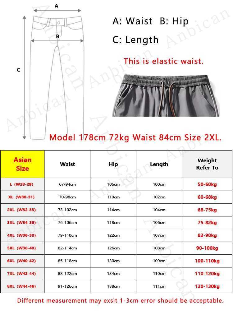 Summer Mens Ice Silk Casual Pants Lightweight and Cool Wide Leg Sweatpants Loose Fit Straight Sport Trousers Big Size 8XL M260328
