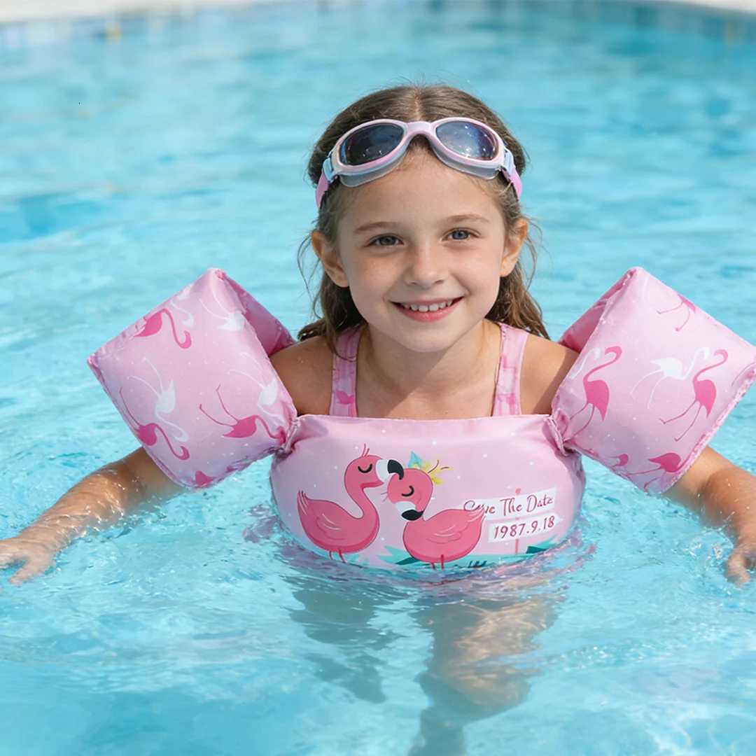 Kids Swim Life Jacket Vest for Swimming PoolSwim Aid FloatsToddler Swim Vest with Suitable for 30-50 lbs Infant/Baby/Sea/Beach Z260328