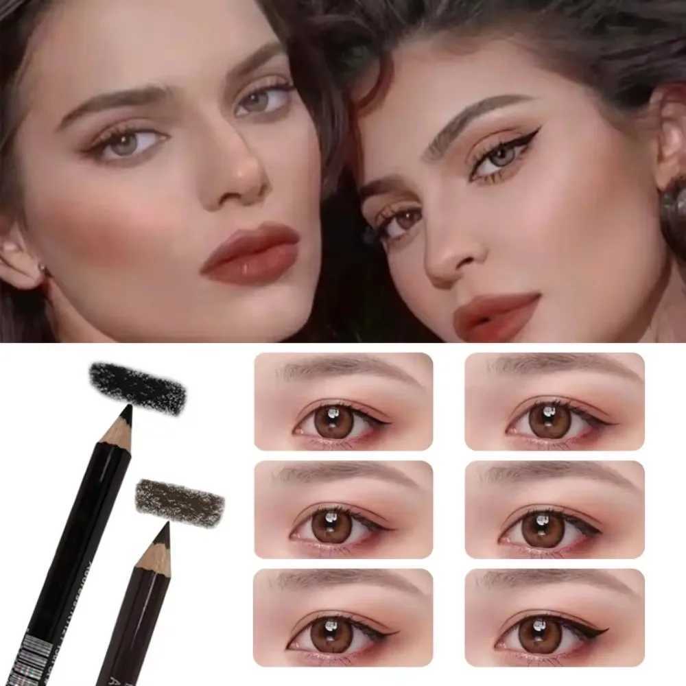 1/2Pcs Black Brown Eyebrow Pencil Waterproof Microblading Eyeliner Pen Tint Tattoo Makeup Long Lasting Quick Draw Eyelash Makeup H260328