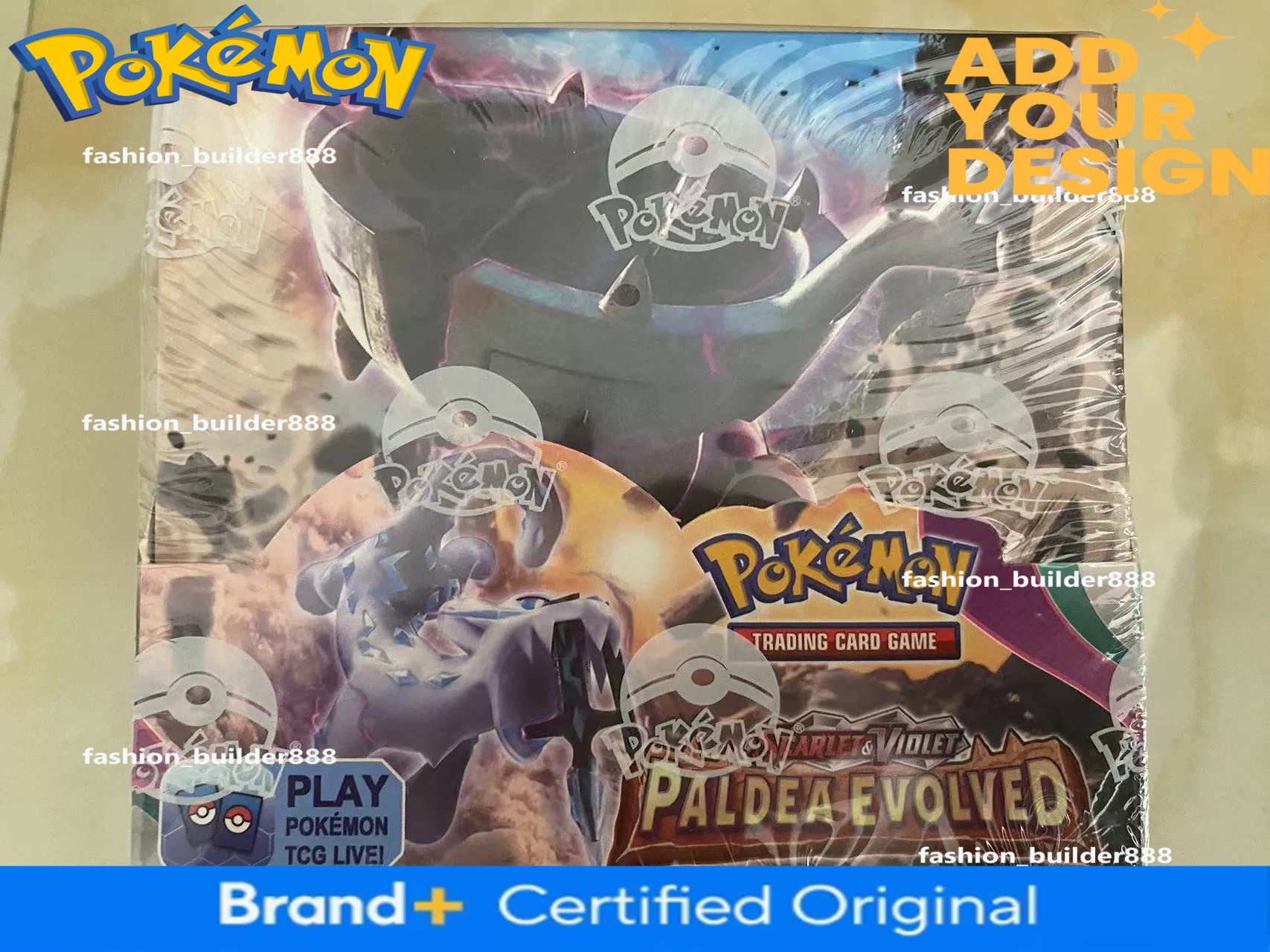Pokemon Cards Blind Box Paldea Evolved Scarlet and Violet 360pc/1box Booster Bundle Booster Box