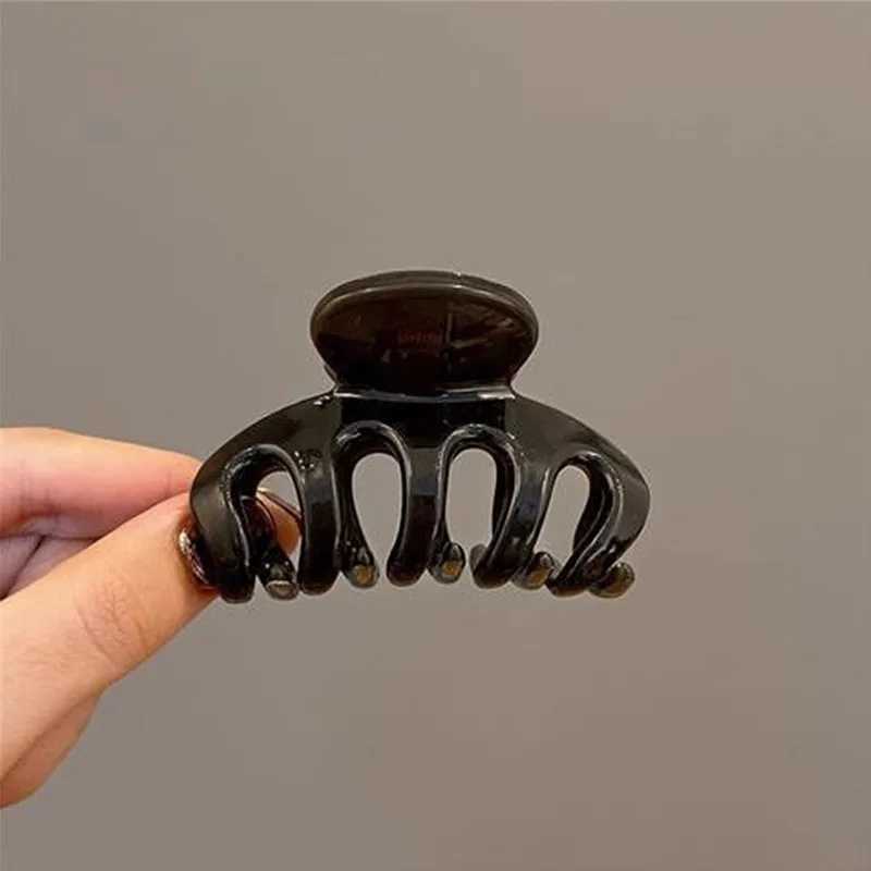 Elegant Solid Small Pumpkin Hair Claw For Women Girls Sweet Hair Ornament Claw Clip Hairpin Hair Clip Fashion Hair Accessories H260328