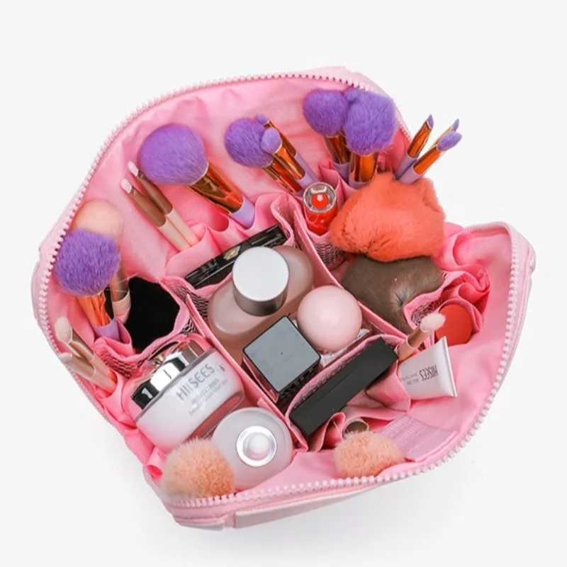 1pcs Striped PVC Storage Bag Large Capacity Outdoor Travel Toiletries Organizer Pouch Portable Travel Cosmetic Bag D260328