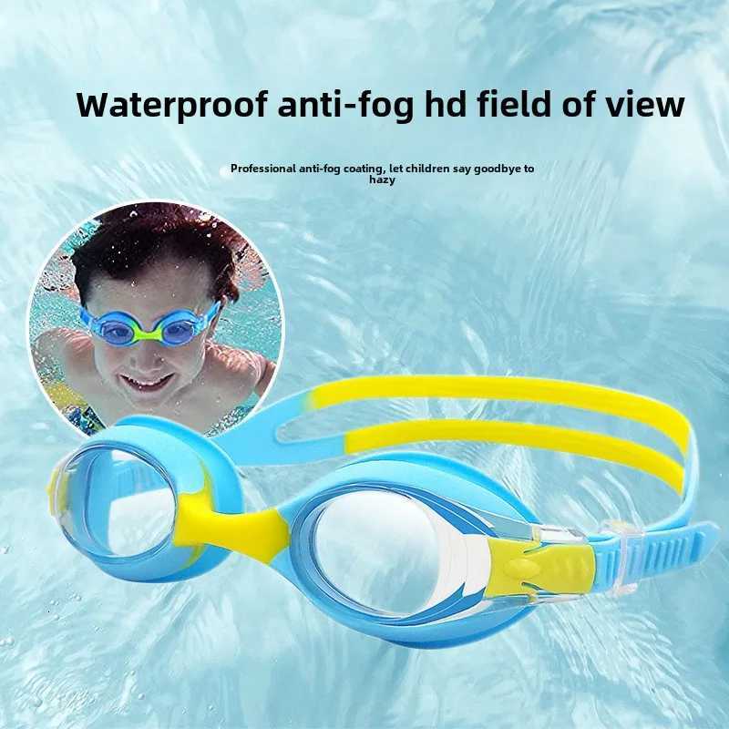 Childrens Swimming Goggles Waterproof Anti-Fog High Definition Swimming Glasses Durable Eye Protection for Kids Z260328