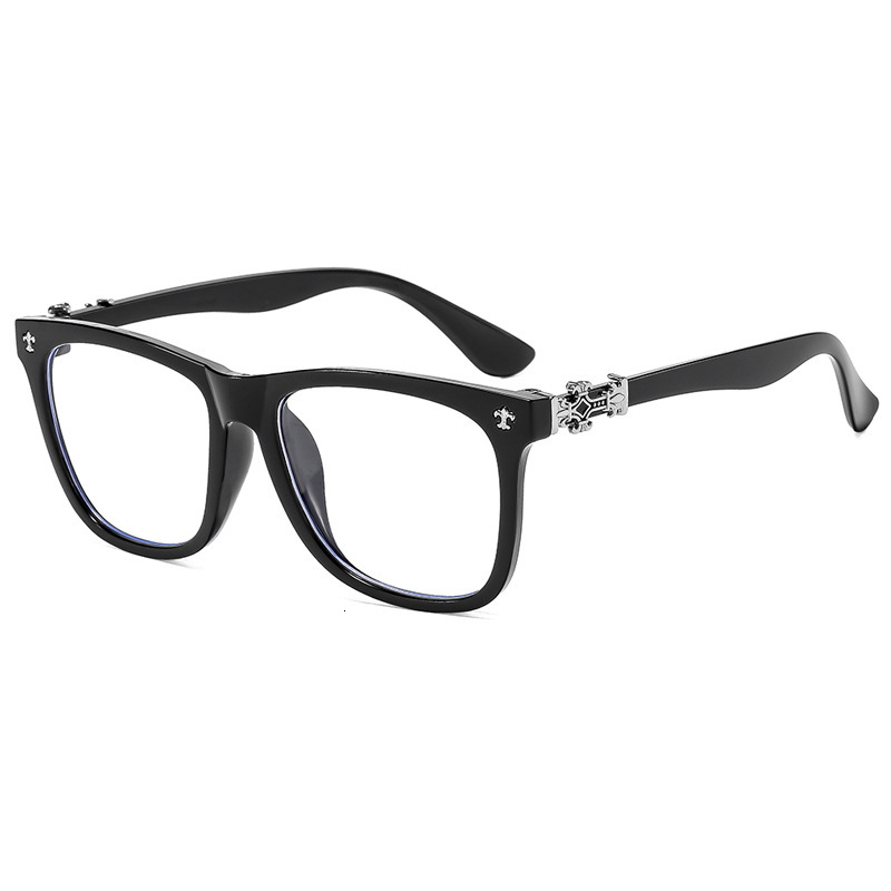 Luxury Brand Designer Sunglasses Trendy Glasses Frame For Men, Similar To Those Worn By Internet Celebrities, With A Retro Artistic Personality, Thick