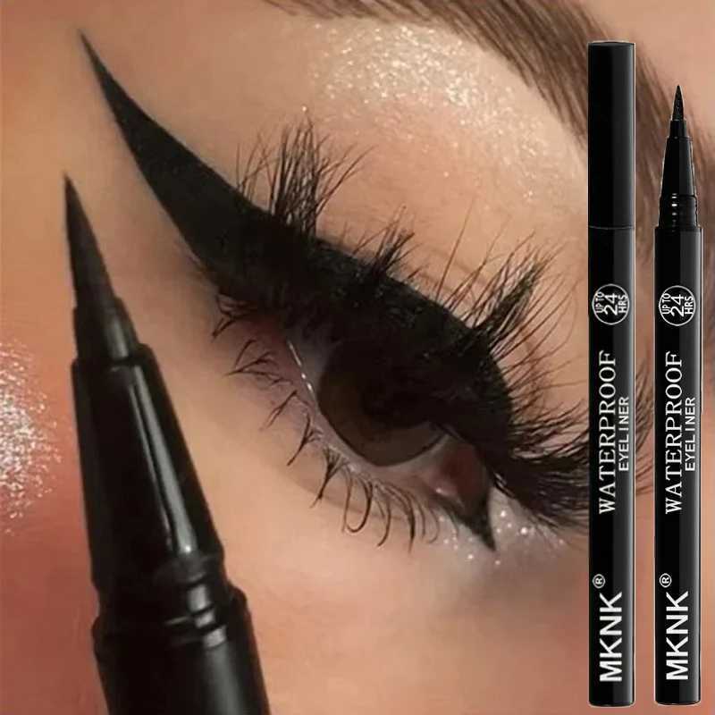 1/2Pcs Black Eyeliner Pencils-Smudge-Proof Waterproof Long-Lasting Beginner-Friendly Smooth High Pigmented Punk Eye Makeup H260328