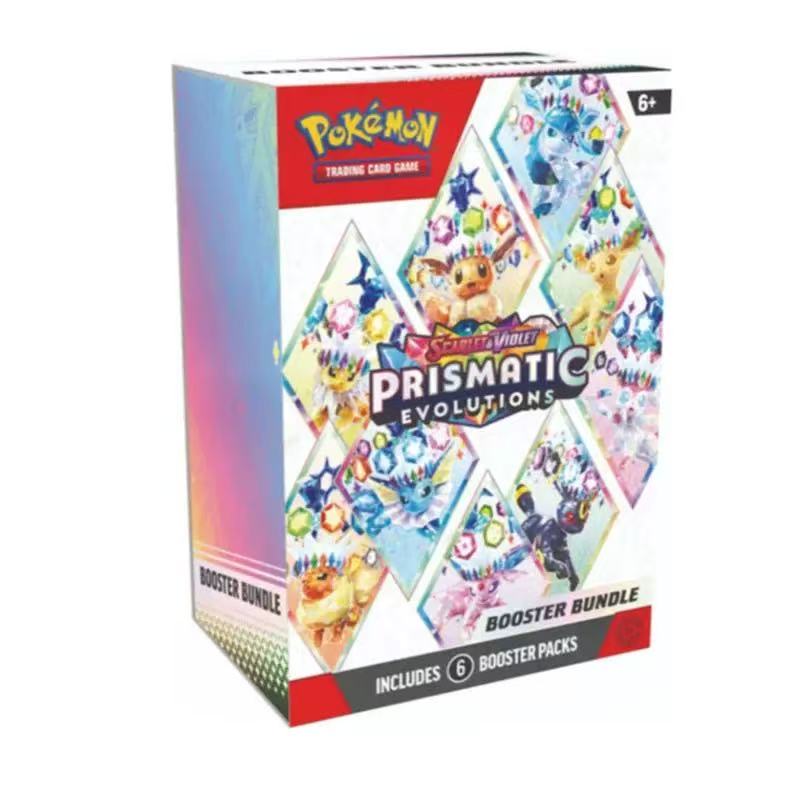 HOT!! Prismatic Evolutions 1box/72Pcs 151 Ultra Prism English Booster Bundle