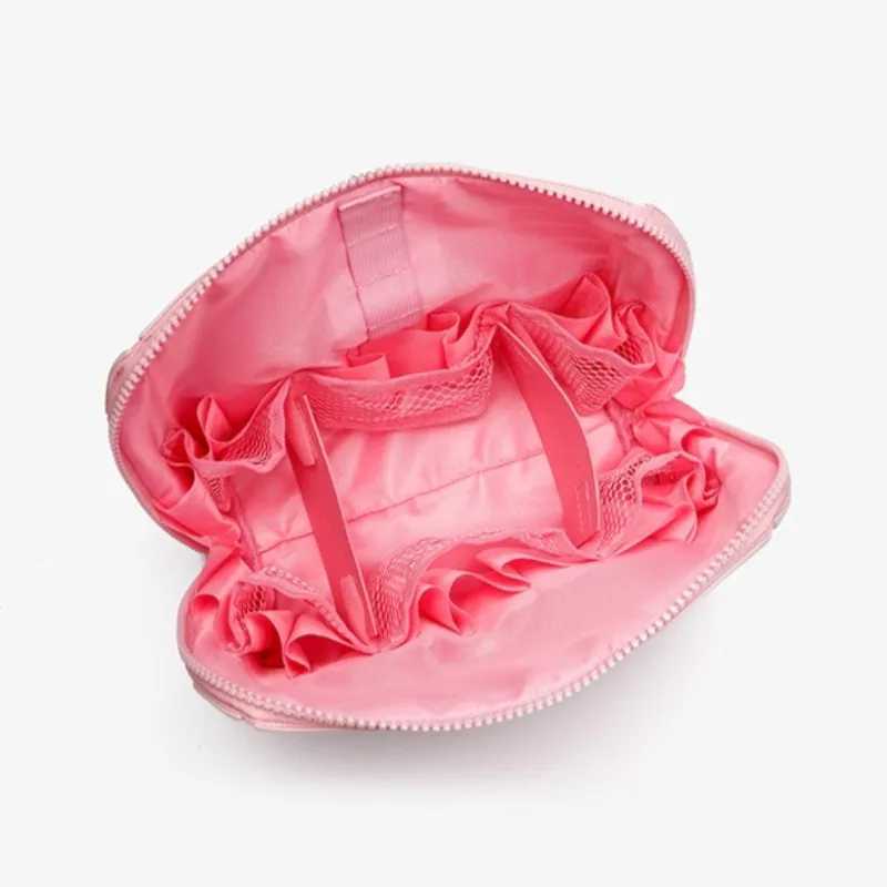 1pcs Striped PVC Storage Bag Large Capacity Outdoor Travel Toiletries Organizer Pouch Portable Travel Cosmetic Bag D260328