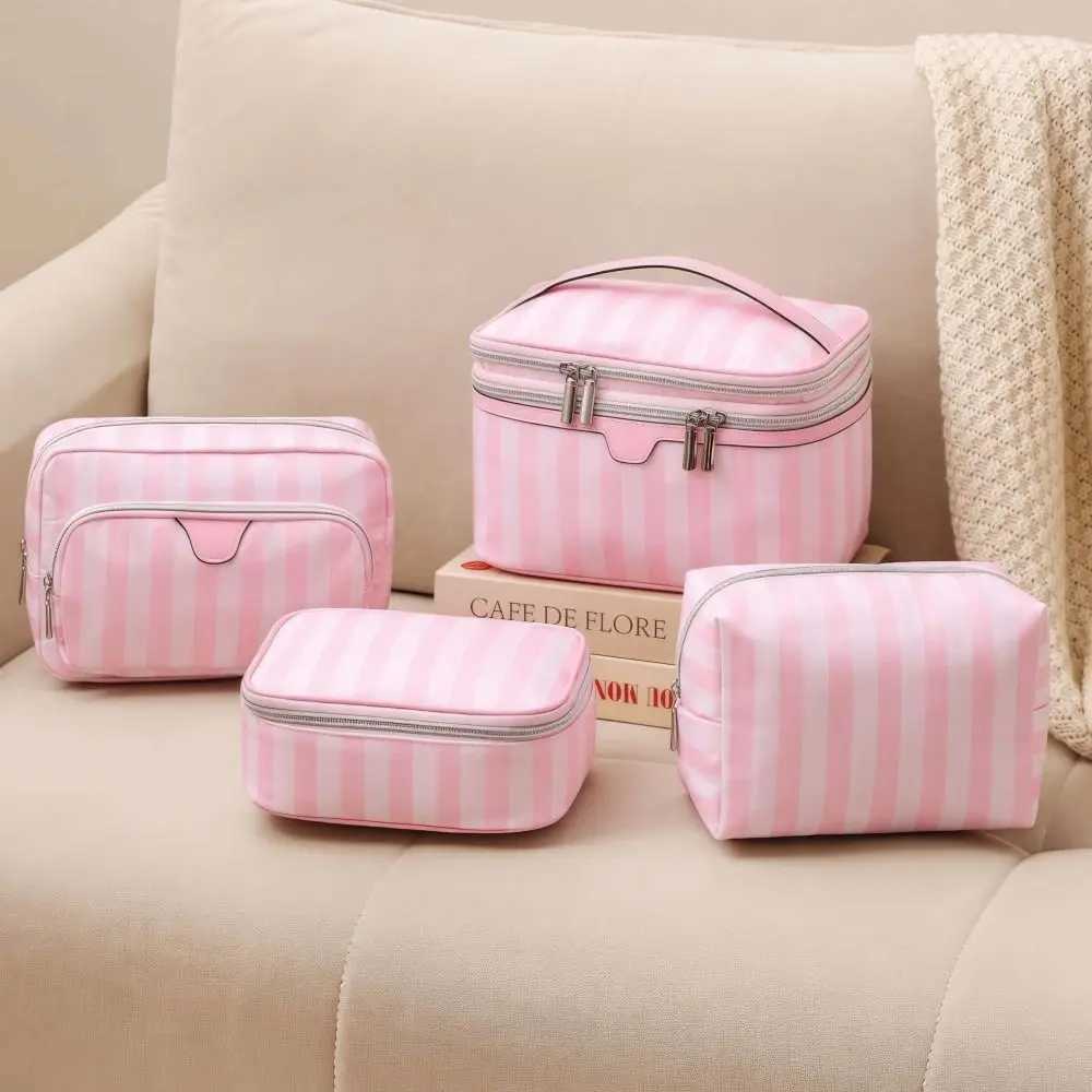 Large Capacity Handheld Makeup Bag Portable Minimalist Style Cosmetic Storage Bag Oxford Cloth Travel Design Wash Bags D260328