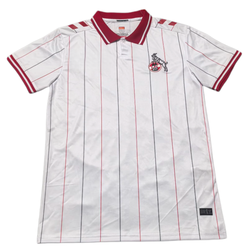 2025 2026 FC KOln Soccer Jerseys LJUBICIC WALDSCHMIDT 86 87 Retro Cologne home football shirt is designed in the club's traditional Red and Men kids kit 889