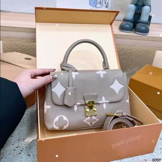 2026 New Evening Bags Women Bags Brand Madeleine BB Design Shoulder Bag Handbags Lady Messenger Luxury Designers Bags Crossbody Tote Bags Wallet Baguette Bags 1385