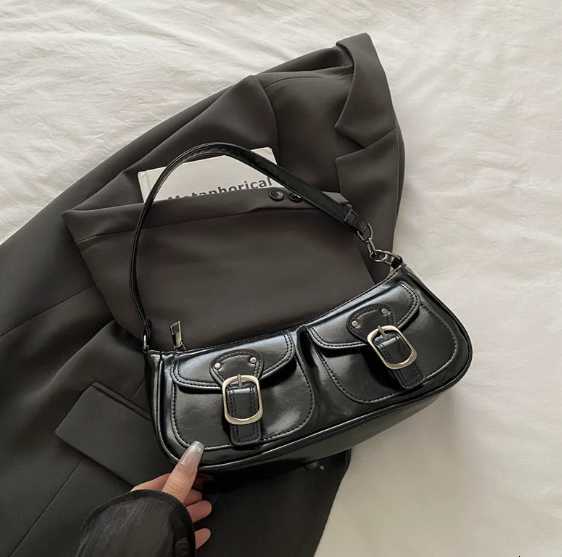 Korean style fashion commuting small bag 2025 new summer simple casual single shoulder small square bag small batch underarm bag H260328