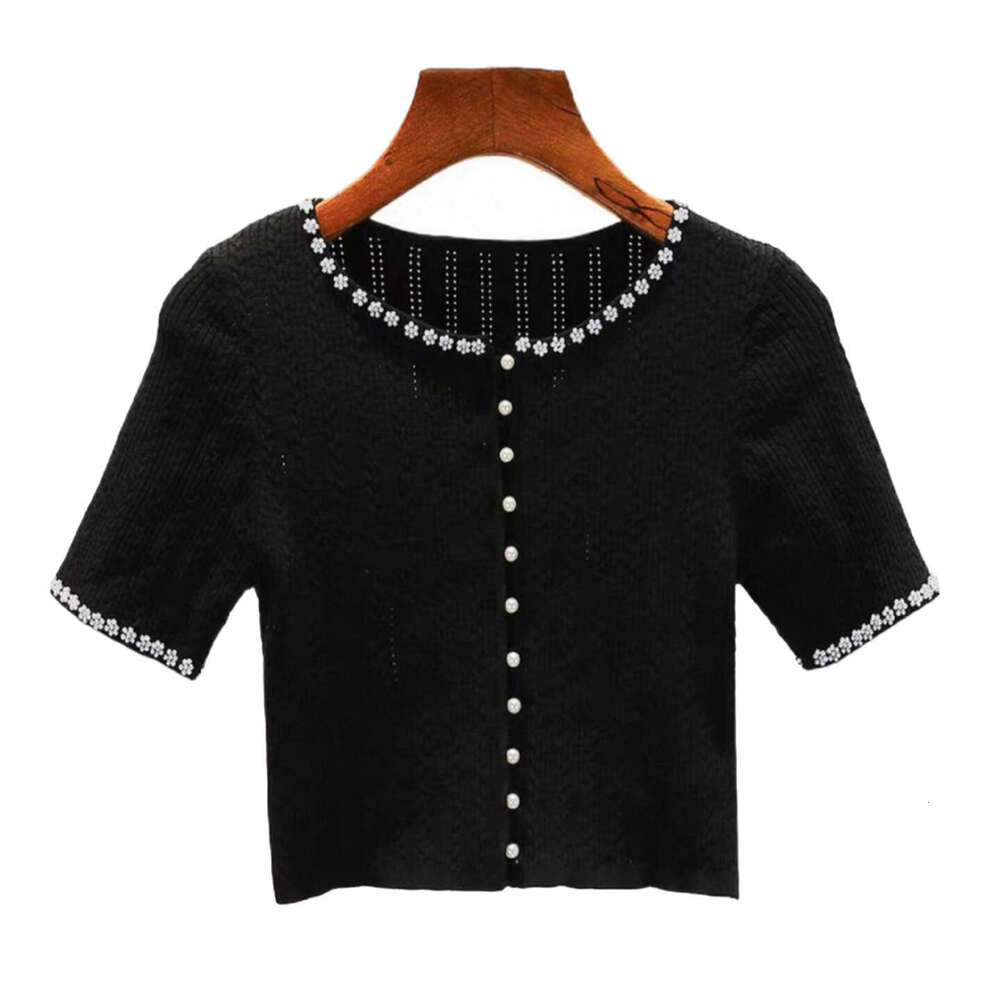 k30 2026 CC summer designer high-end women's French elegant knitted vest dress cardigan sweater