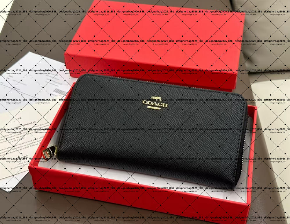 10A Quality Designer Wallet Women Mens Purse Clutch Bag Luxury Wallets Classic Coin Purses Printed Card Holder Wallet Zipper Cardholder