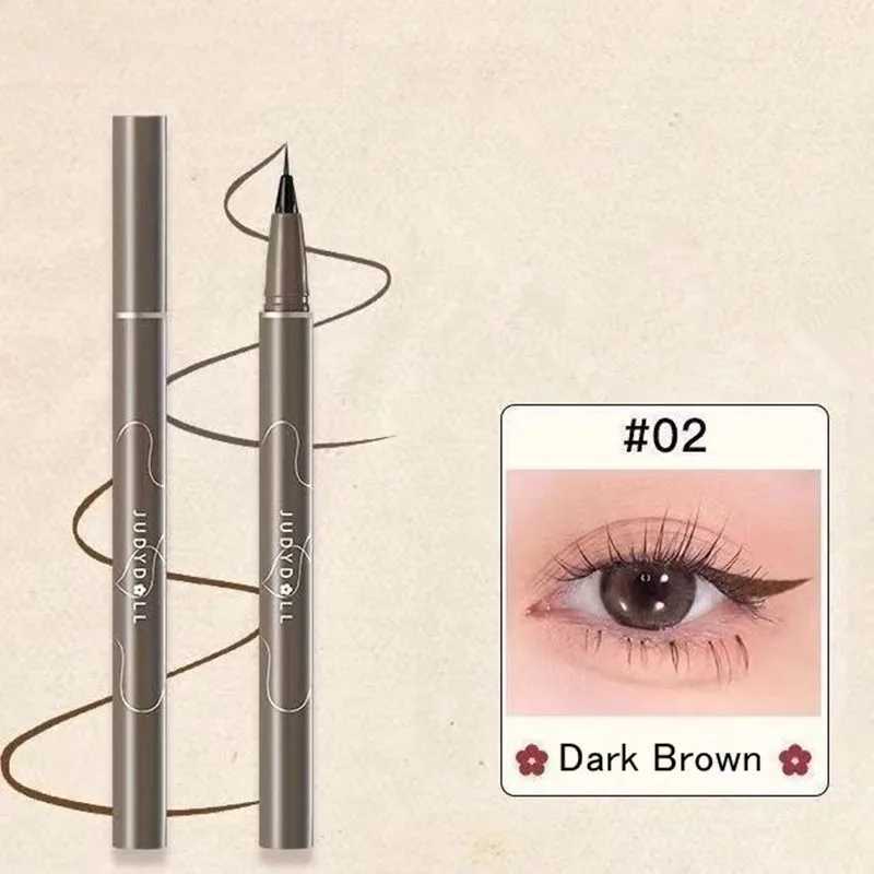 Judydoll Ultra-fine Liquid Eyeliner Pen Matte Lying Silkworm Eye Lash Pencil Fast Dry Smooth Lasting Eye Shadow Stick Makeup H260328