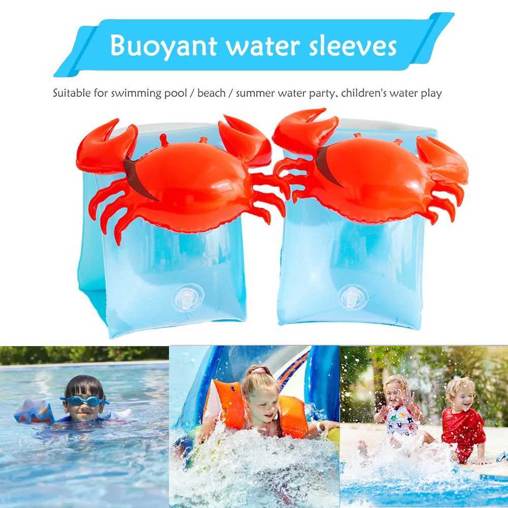 PVC Buoyancy Rings Safety Swimming Ring Float Children Swimming Tube Arm Bands Safe Inflatable for Water Learning Sports Z260328