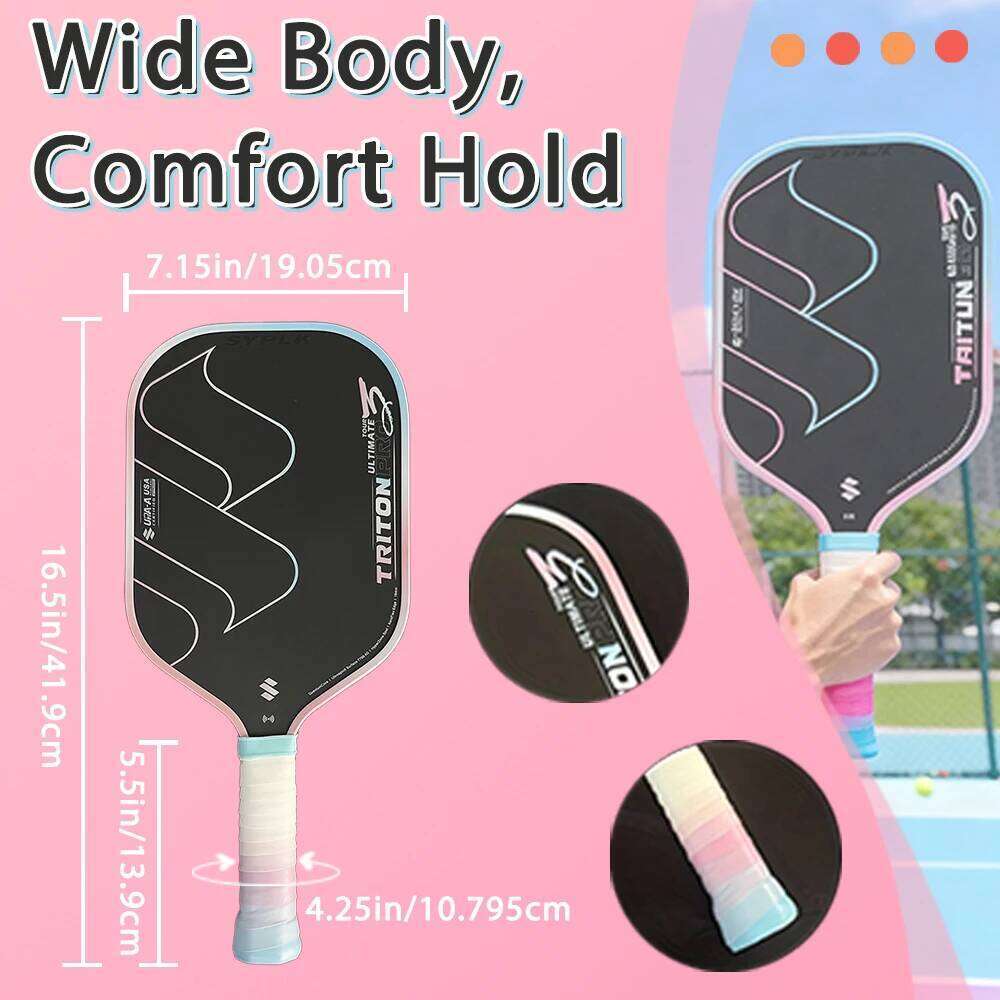 2026 New T700 Carbon Fiber Pickleball Paddle 16MM Honeycomb Core USAPA Apved Lightweight Power Control for Men And Women 26Y0328