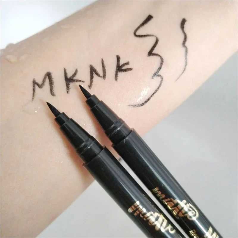 Black Fine Long Lasting Liquid Eyeliner Pen Waterproof Quick-dry Eyeliner Pencil Makeup Smooth Matte Eye Liner Pen No Fading H260328
