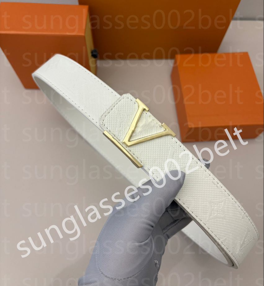 Fashion Belt Classic Men Designer Belts Womens Mens Casual Smooth Buckle Luxury Belt Waistband Width 3.8cm With box sizes 90 -125CM luxury belt