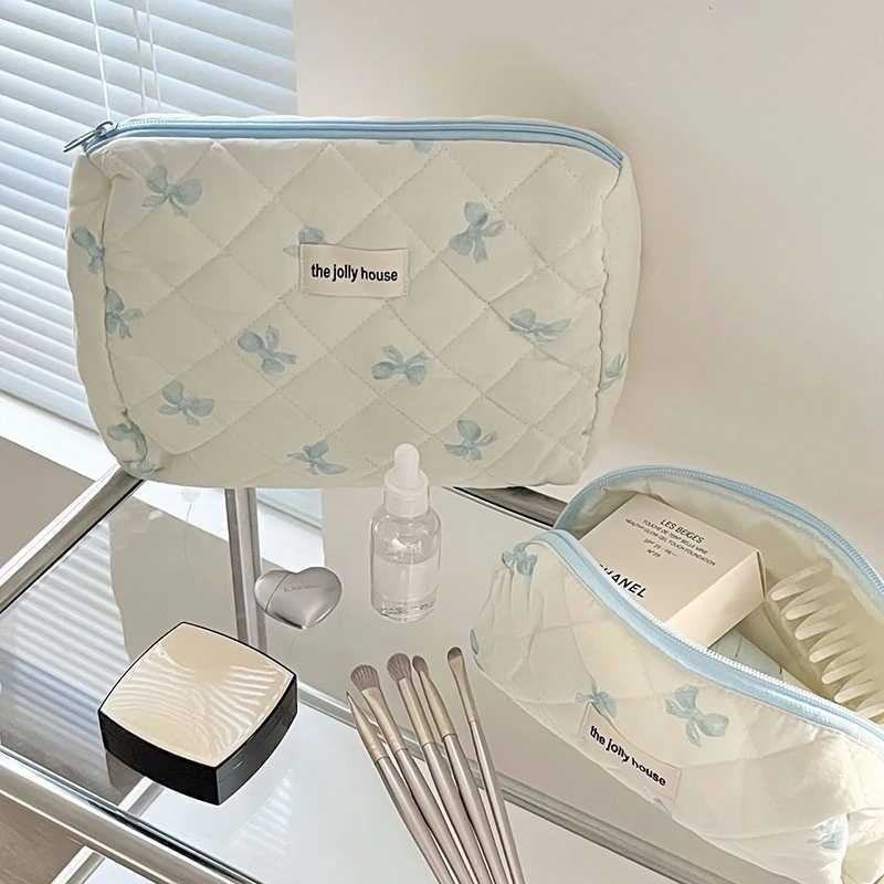 Large Capacity Cosmetic Bag Portable Travel Toiletry Bag Black Makeup Pouch Zipper Storage Bag Women Beauty Organizer D260328