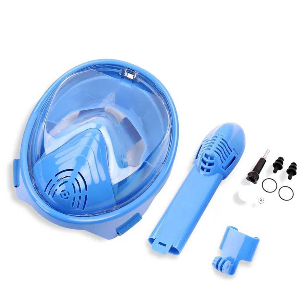 Children Cartoon Diving Mask Swimming Full Face Snorkeling Mask Boys Girls Underwater Scuba Anti Fog Snorkel Set Equipment Kids Z260328