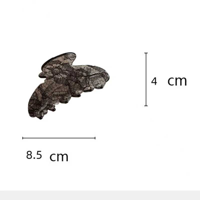 85CM New Korean Woman Senior Lace pattern Hair Claw Barrettes Girl Fashion Hair Clips Hair Headwear Hair Accessories Hairpins H260328