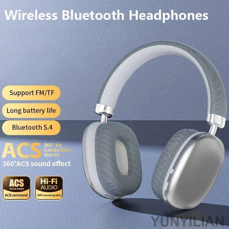 2025 NEW Air Max Earphone Over ear Wireless Headset stereo surround gaming Headphone For Iphone Phone 26L0328
