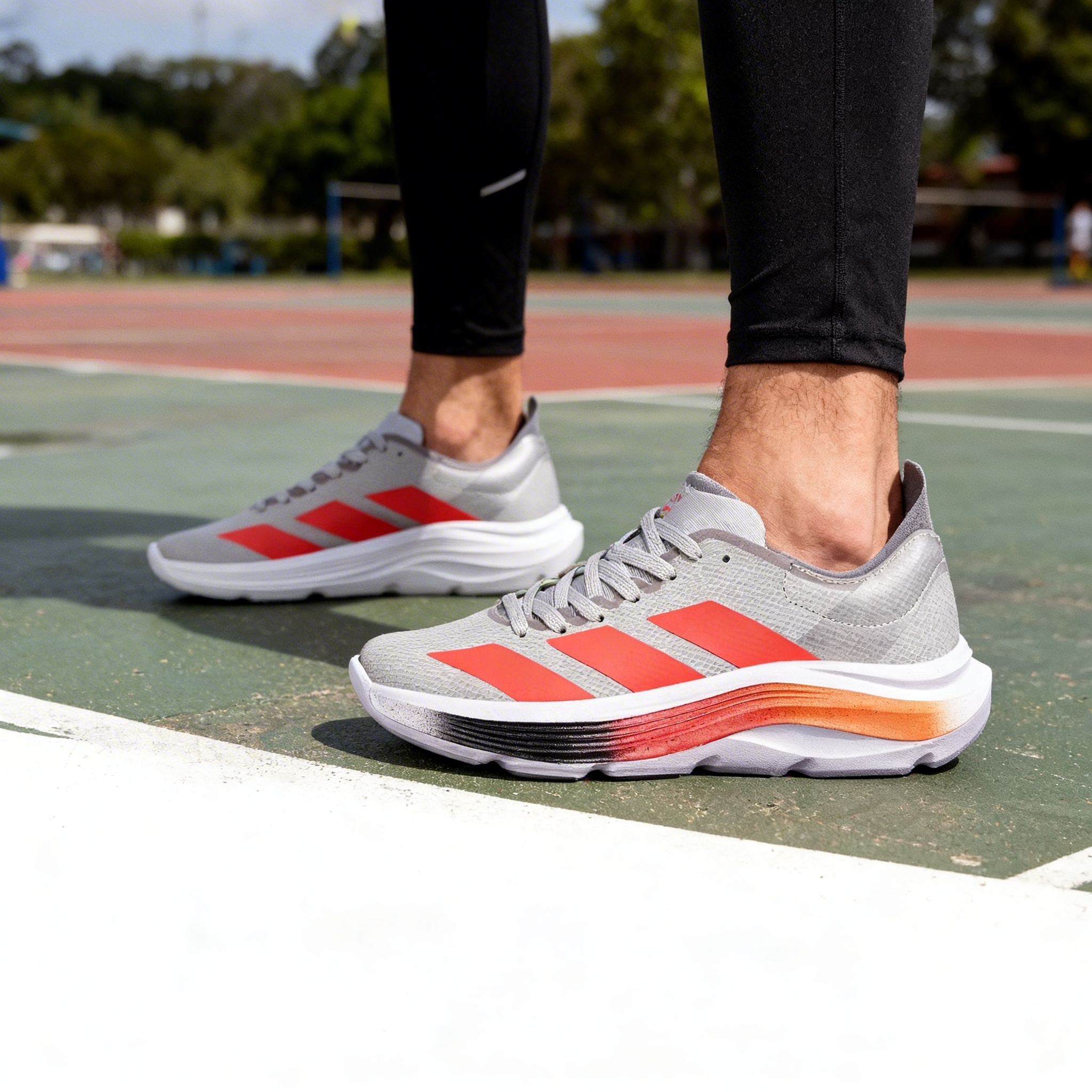 Free shipping 2026 luxury large size Anti-slip Athletic Running Shoes Durable Outdoor Footwear