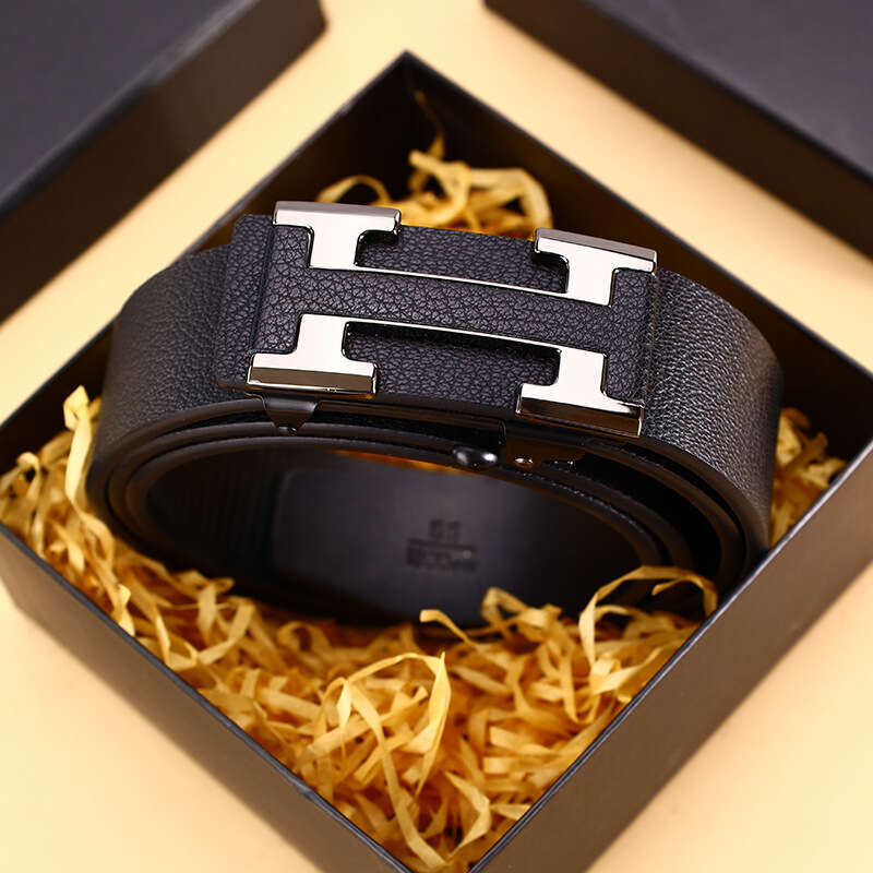 High Quality Leather Belt Luxury Belt Men Belt Automatic Belt Casual Business Belt Can Be Paired With Jeans Chunjinqiuli