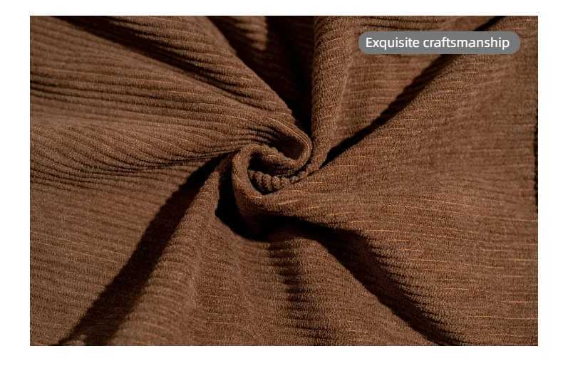 Autumn and Winter Large Size Mens Corduroy Casual Trousers Outdoor Sports Casual Trousers Versatile Straight-Leg Trousers with Thick Fabric M260328