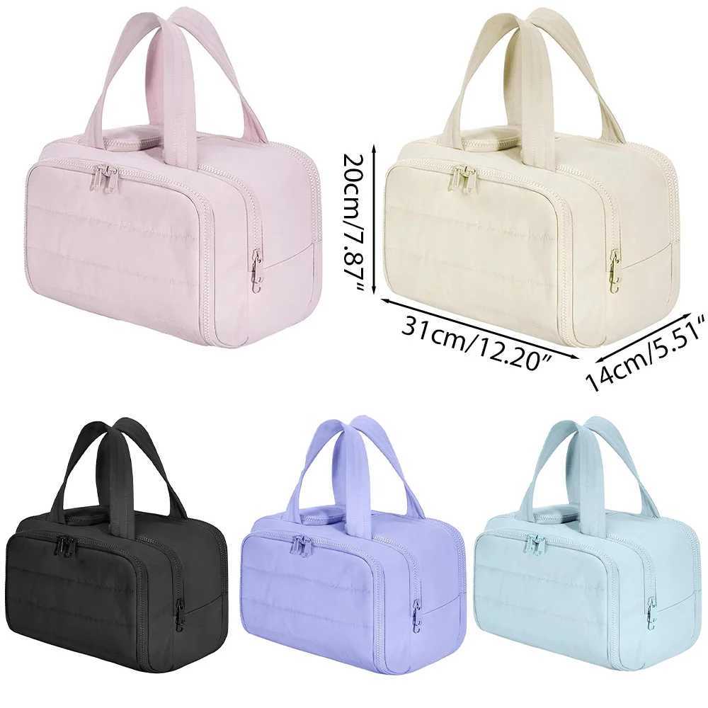 Large Capacity Cosmetic Bag Female Travel Wash Handbag Bathroom Partition Shower Makeup Pouch Waterproof Toiletries Organizer D260328