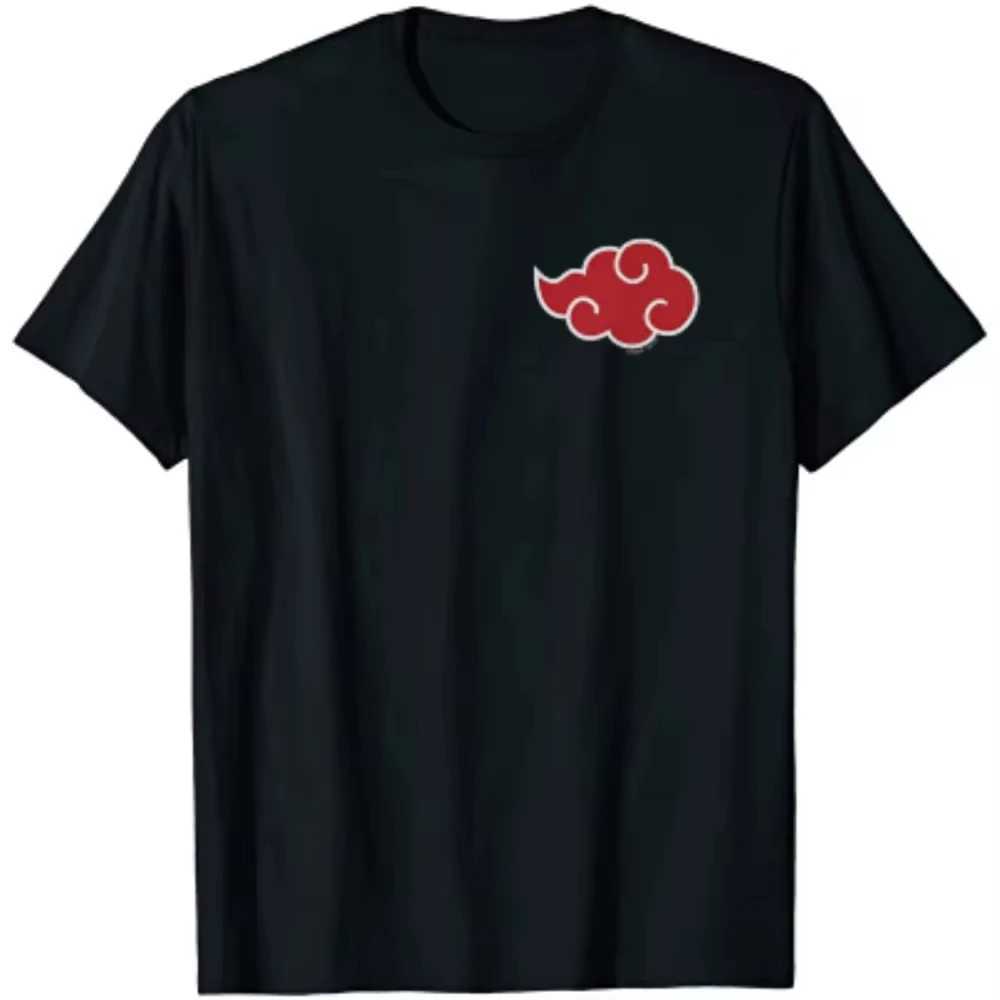 Men Women Japan Anime Akatsuki Cloud Symbols Print Men T-shirts Streetwear Men Short Sleeve T Shirts Brand Men Clothing Tshirt C260326
