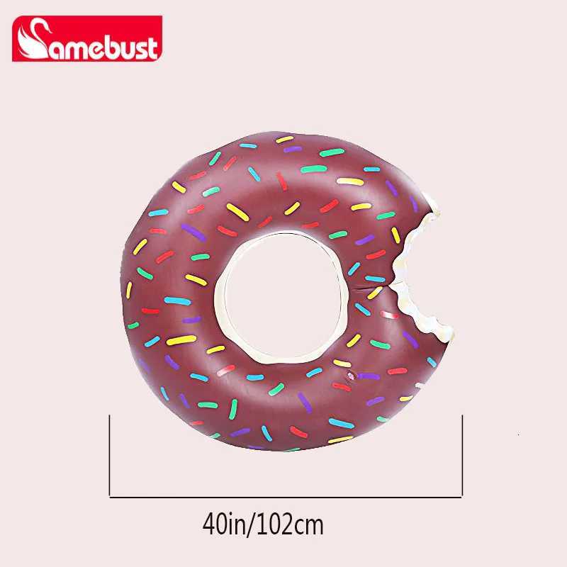 Camebust Inflatable Floating Swimming Pool float Donut Swim ring Pool Mat Floats Tube Water Lounge 40in Z260328