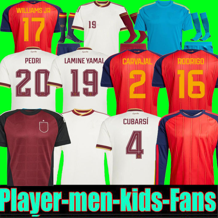 26 27 LAMINE YAMAL Spaines soccer jerseys PEDRI 2026 2027 Espana MORATA CARVAL fans Player football shirt men kids kits OLMO FERRAN RODRIGO WILLIAMS JR 16-4XL