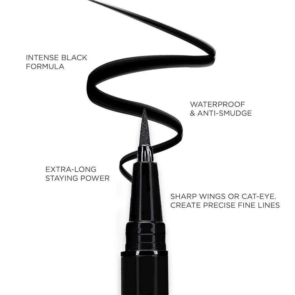 36-Hour Lock Lasting Liquid Eyeliner Pencil Waterproof Black Ink Pen Smudge-Free Matte Quick-dry Eye Liner Smooth Cosmetics H260328