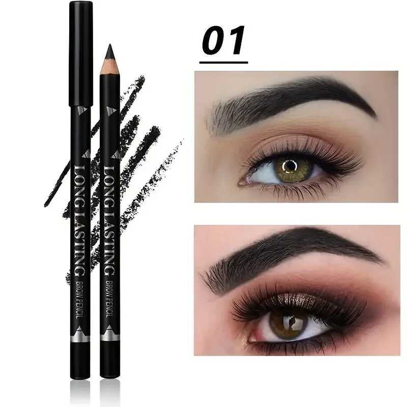 3pcs/Set Eyeliner and Eyebrow Pencil Waterproof and Sweatproof Multifunctional Makeup Pen Set Long-lasting Perfect Brows H260328