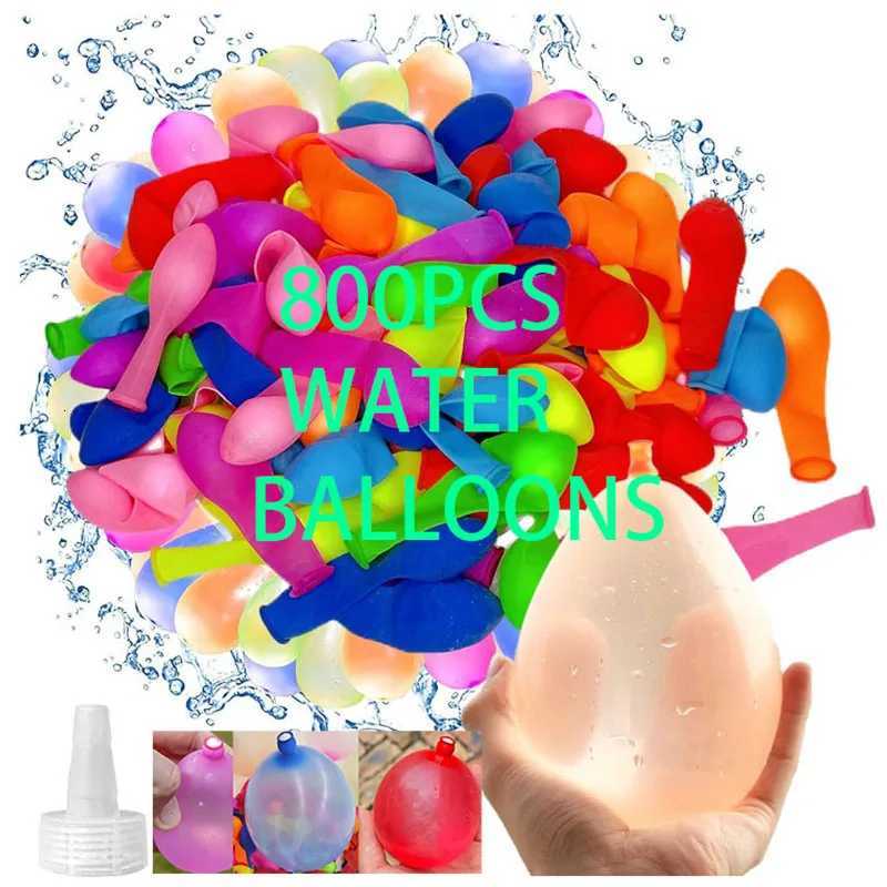 Colorful Water Biodegradable Balloons Easy Fill Water BalloonWater Balls Summer Fun Outdoor Party Fighter Toy For Children Z260328