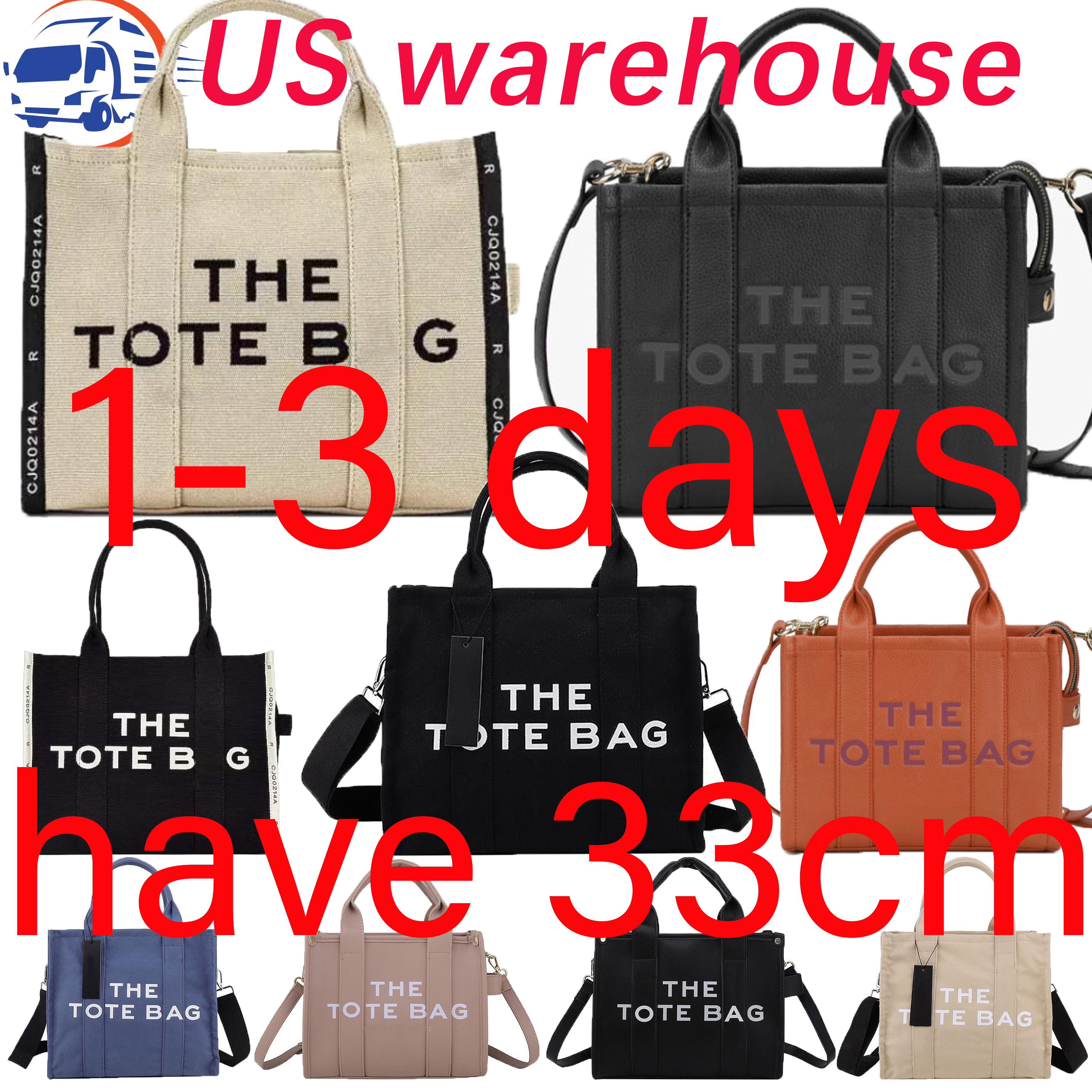 10A 1:1 Official website logo 33cm tote designer bag handbag Shoulder Bag Shopping Bags Crossbody fashion famous the Tote Canvas leather material tote bag mar jacdobs