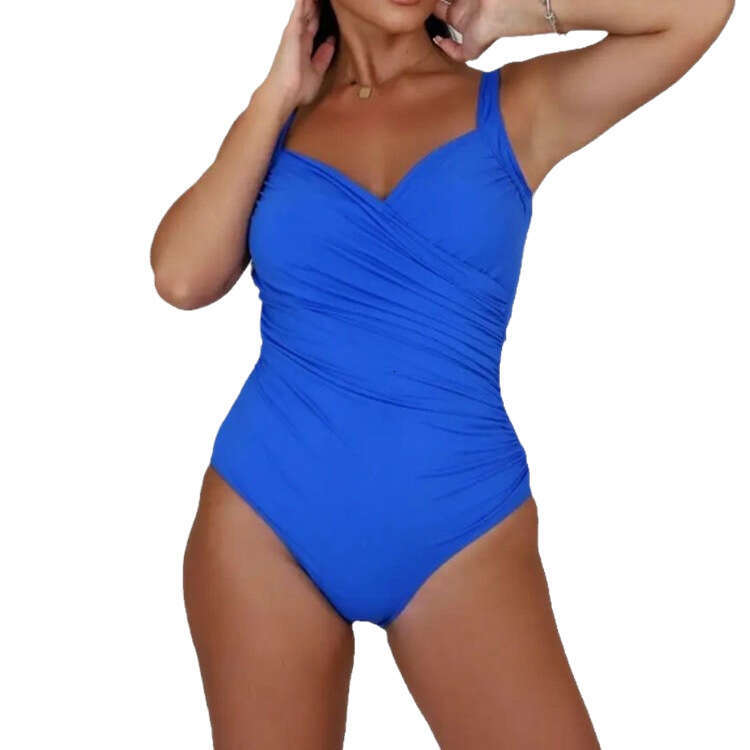 Swimsuits Cross-Border Sexy Bikini One-Piece Swimsuit Women Slim Fit Plus Size Swimwear b1ec