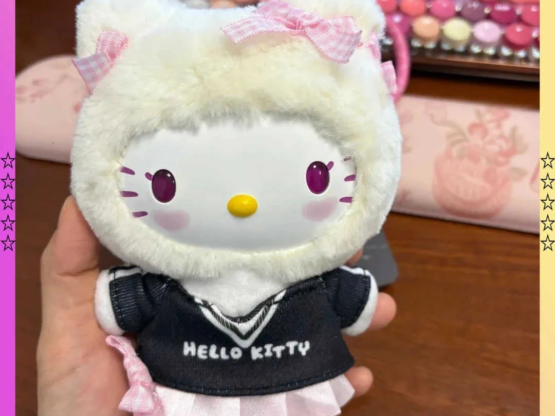 Sanrio In Stock Pop Star Blind 100 Cute Hello Kitty Plush Vinyl Doll Mystery Box Collection Bag Decoration