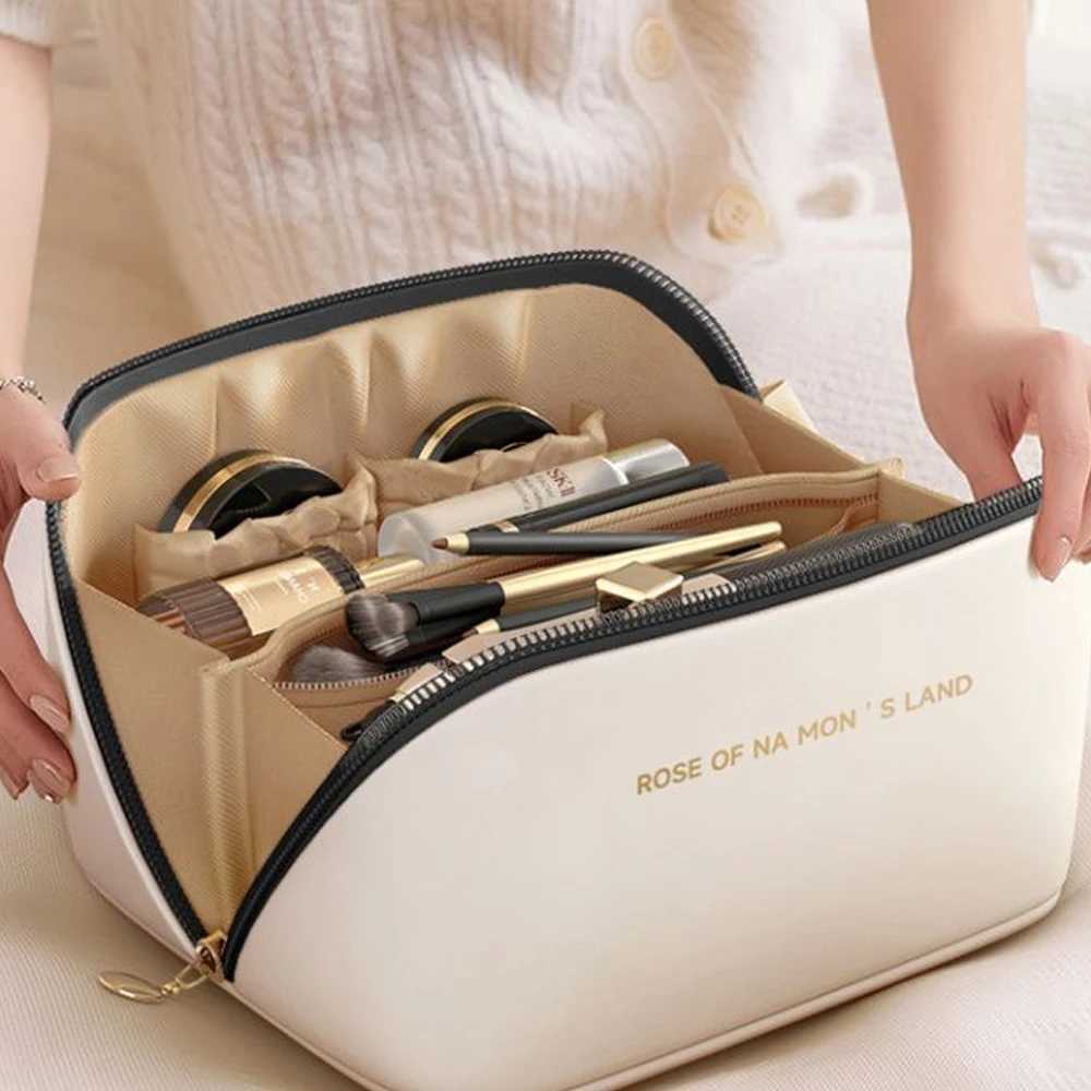 Women Pillow Cosmetic Bag Makeup Organizer Female Toiletry Kit Bag Make Up Case Storage Pouch Zipper Bag Modern Minimalist Style D260328