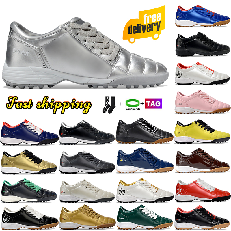 Total 90 3 IF designer shoes football boots men soccer cleats soft spike women shoes Red Royal Gum Deep Brown Pink Gum Black Green for mens womens Trainers