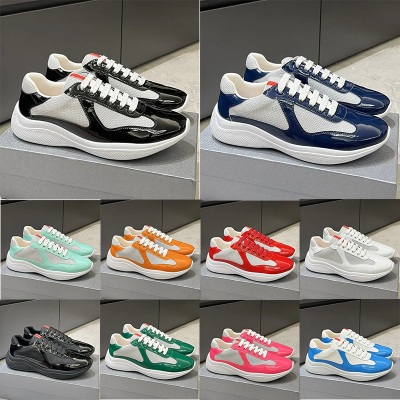 Box Spedizione Gratuita Con Scatola Coppa Americana Sneak Designer Uomo Donna C…