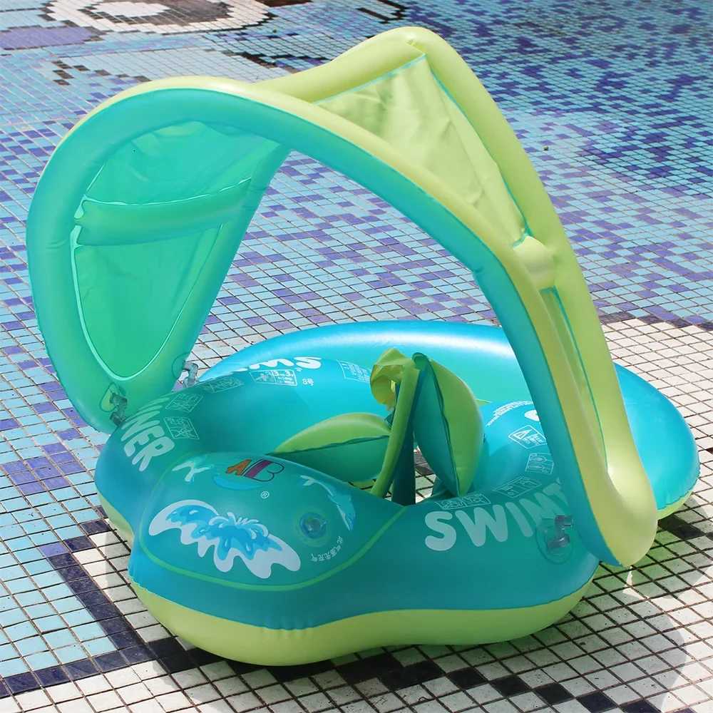 Inflatable Baby Swimming Ring Armpit Floating Kid Swimming Pool Accessories Circle Bathing Inflatable Toddler Rings Water Toys Z260328